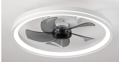 Ventilador de techo inteligente con luz LED y control remoto