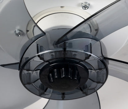 Ventilador de techo inteligente con luz LED y control remoto
