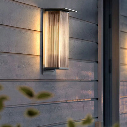 Luz de pared lineal arquitectónica para exteriores