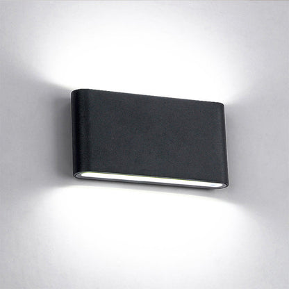 Luz exterior moderna impermeable de arriba hacia abajo