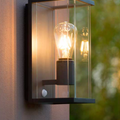 Luz de pared exterior rectangular contemporánea