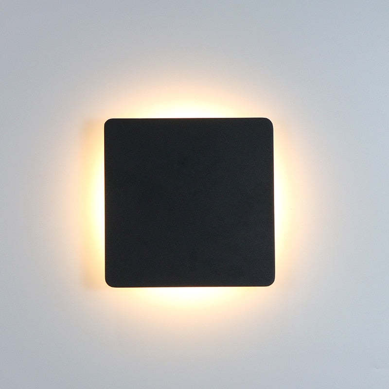 Luz de pared exterior LED geométrica moderna