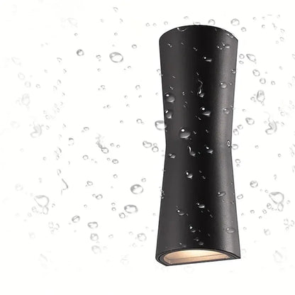 Luz de pared exterior moderna LED de doble haz