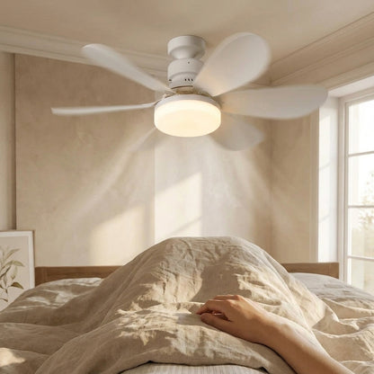 Ventilador de enchufe con luz Purry