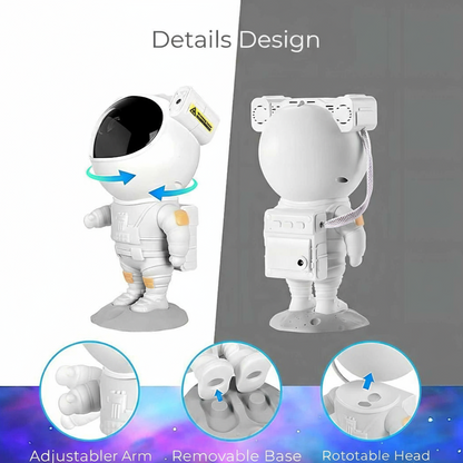 Proyector Estelar Mágico de Astronauta