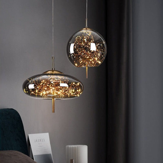 Lámpara colgante de cristal Starlight