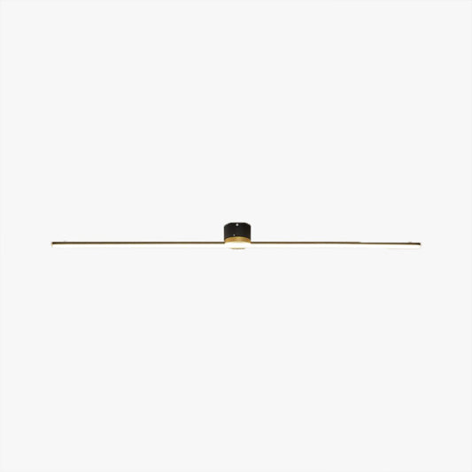 Lámpara de techo lineal minimalista de metal Filara