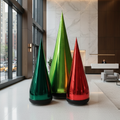 Árbol de Navidad inflable de PVC metálico moderno Glintora