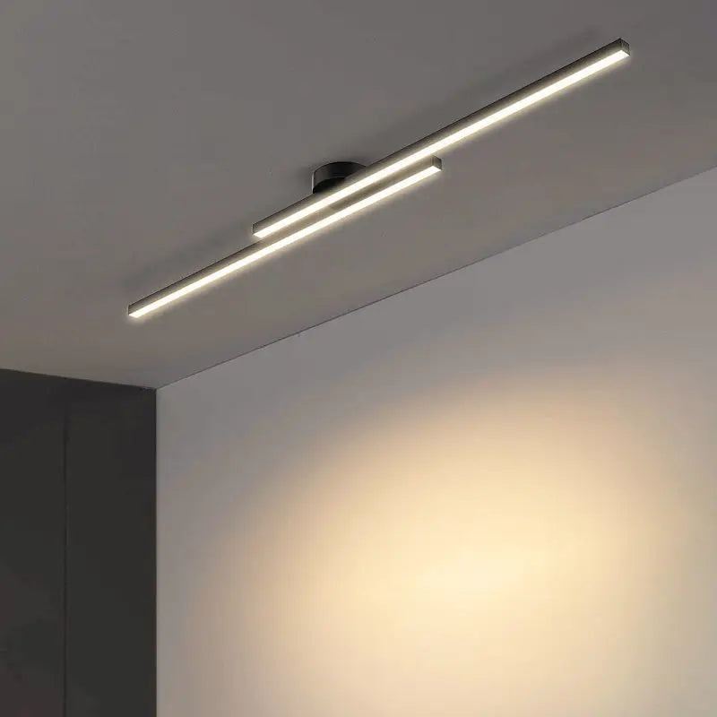 Lámpara de techo LED minimalista de aluminio Linivo