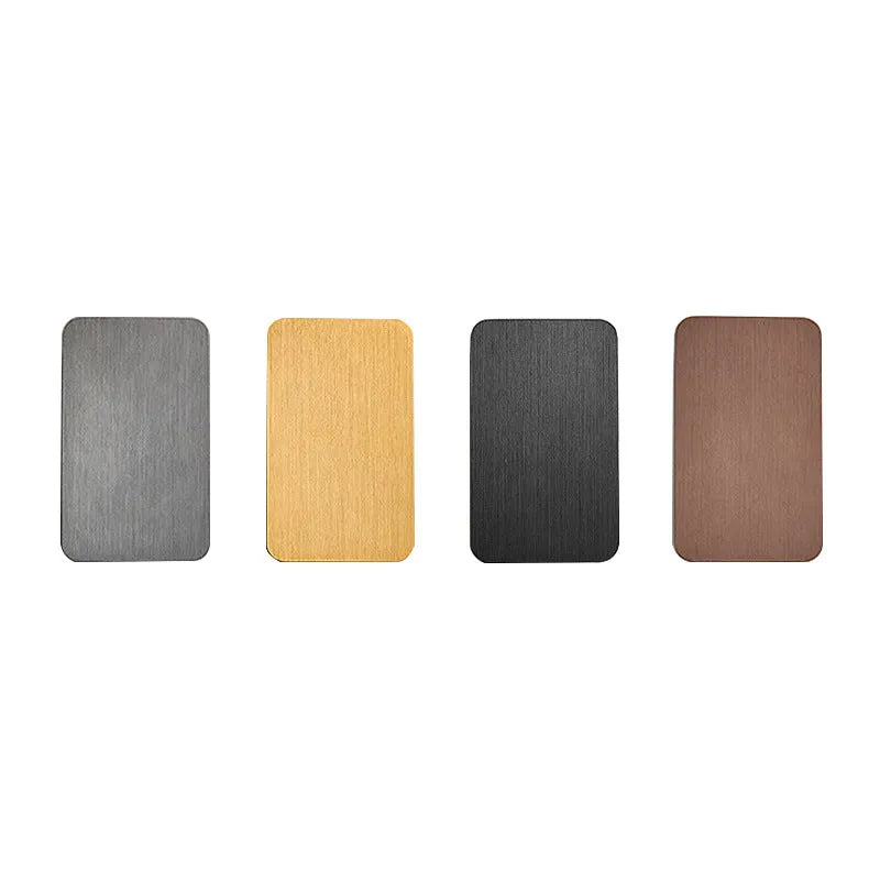 Lámpara de pared rectangular de metal Valtera Bauhaus