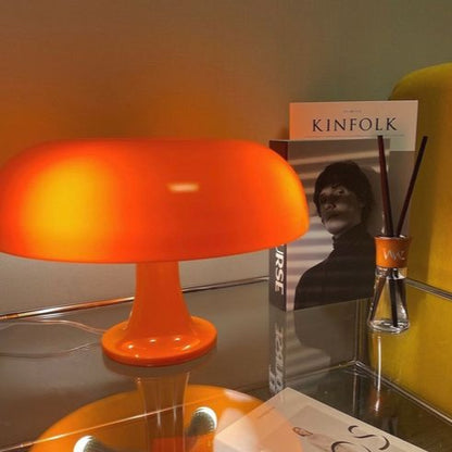 Lámpara de mesa Fungora Scandinavian Opal con forma de hongo