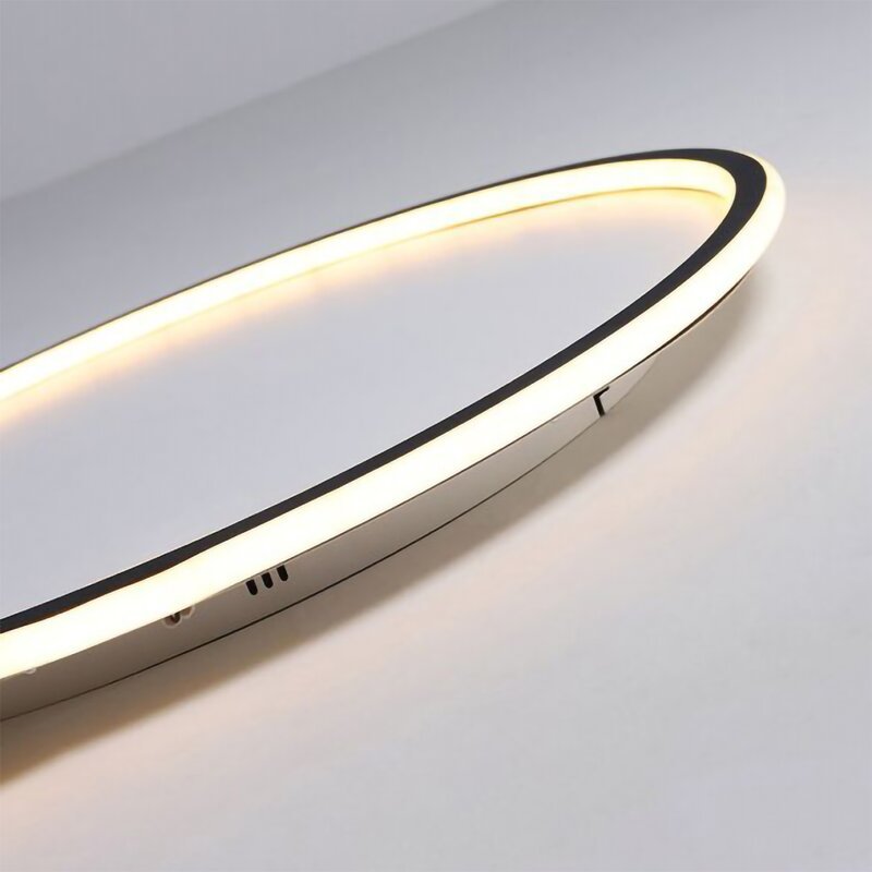 Plafón LED redondo de acrílico