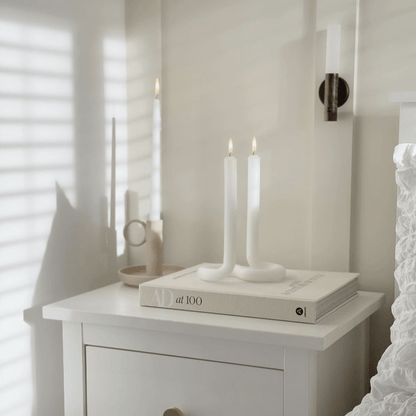 Lámpara de pared inalámbrica de madera delgada