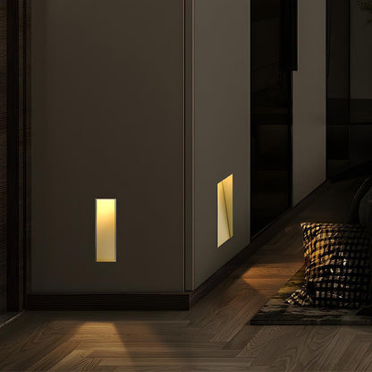 Luz empotrada minimalista de aluminio para escaleras Nichelle