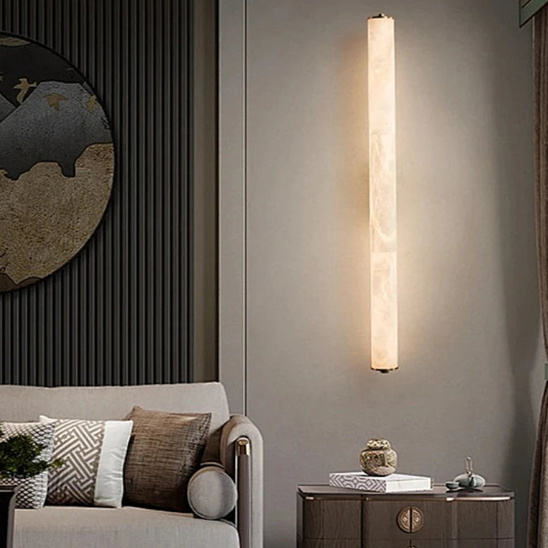 Lámpara de pared LED de mármol minimalista Alvenia