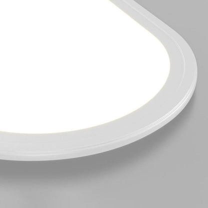 Lámpara de techo ovalada de metal minimalista Ovalis
