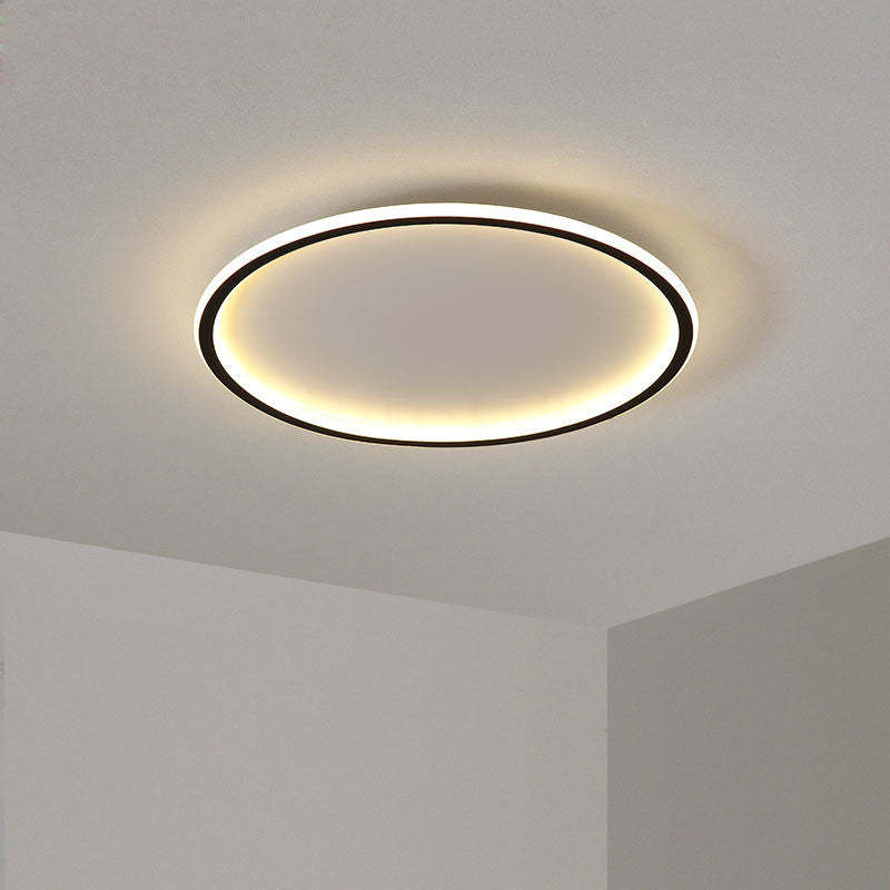 Plafón LED redondo de acrílico