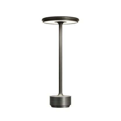 Lámpara de mesa minimalista de aluminio Korvath