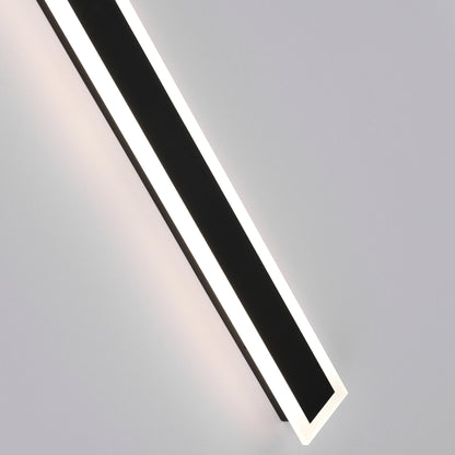 Lámpara de pared para exteriores Halvenn Minimalist Acrylic Pane