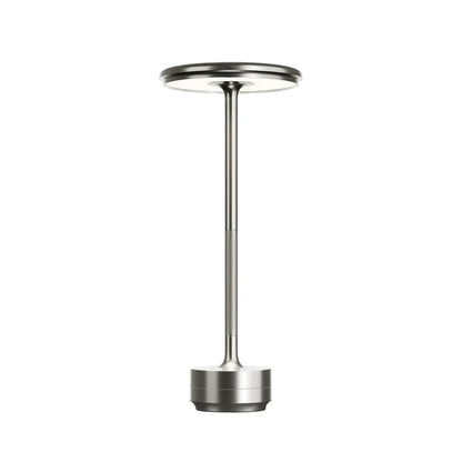 Lámpara de mesa minimalista de aluminio Korvath