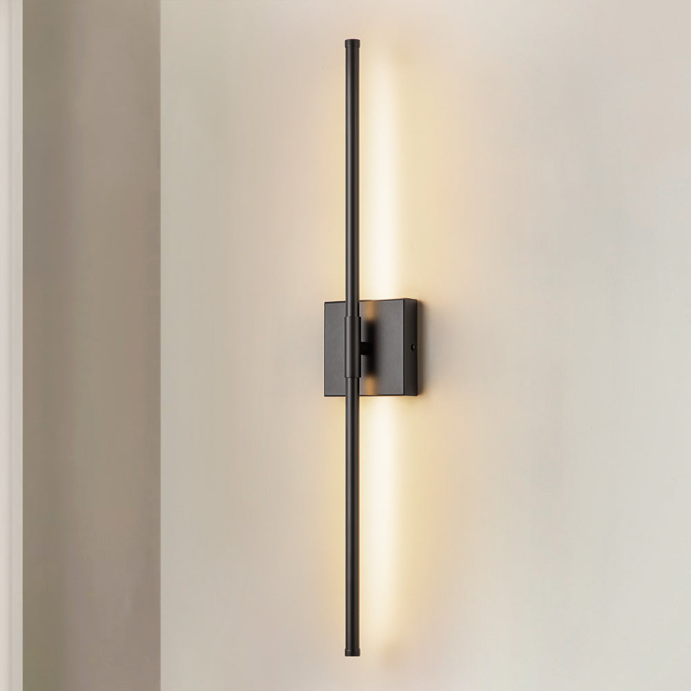 Lámpara LED de pared de tubo doble