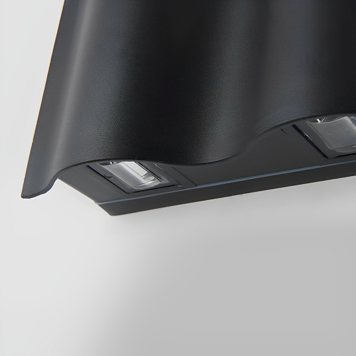 Lámpara de pared de aluminio Ondaria Wave Up Down