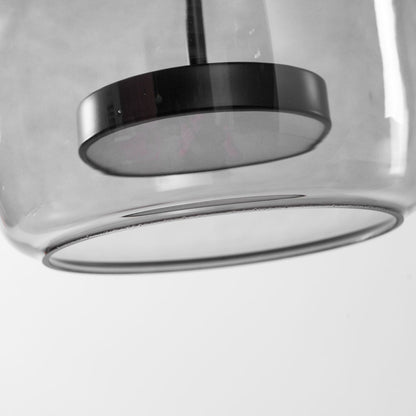 Lámpara colgante moderna de vidrio soplado Glavira