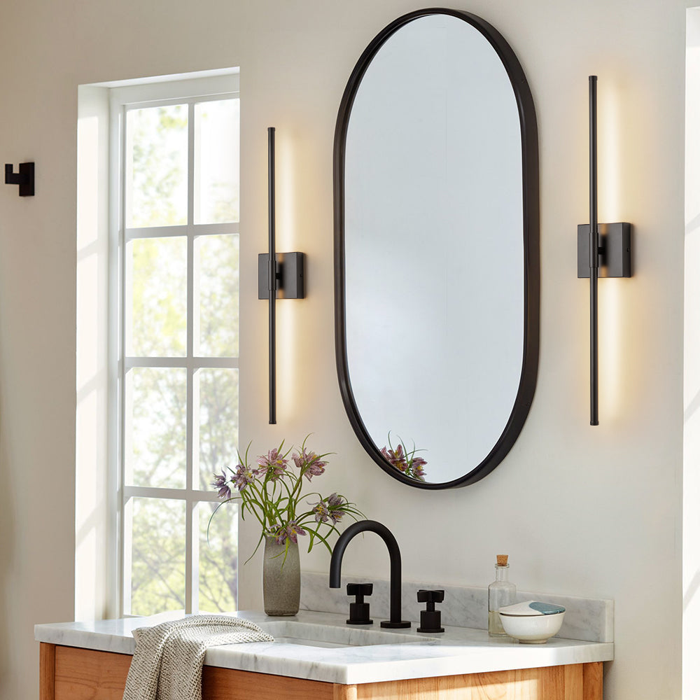 Lámpara LED de pared de tubo doble