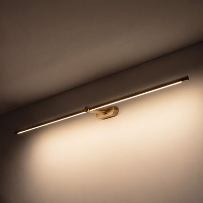 Aplique de pared ajustable con barra para tocador