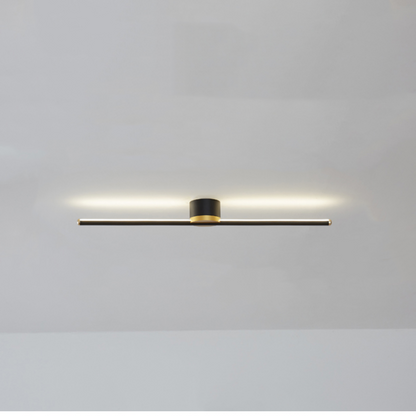 Lámpara de techo lineal minimalista de metal Filara