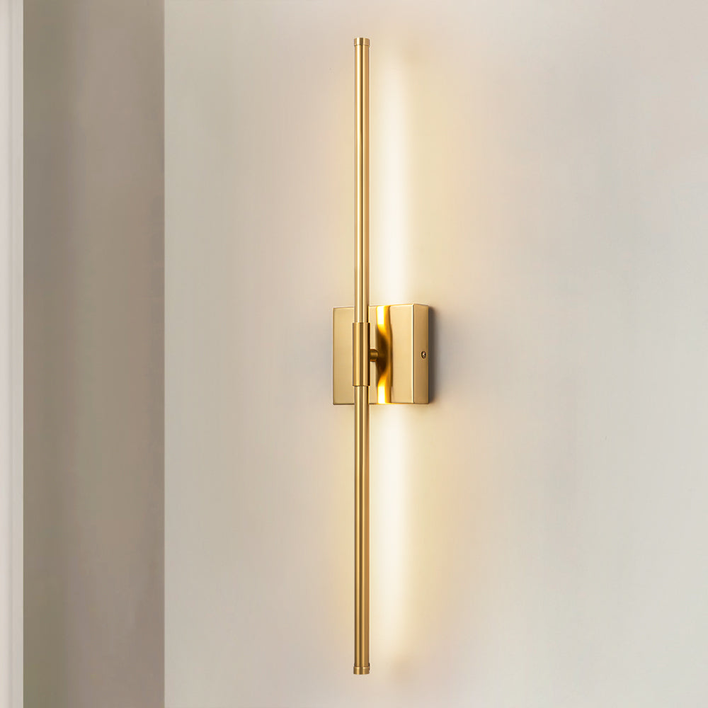 Lámpara LED de pared de tubo doble