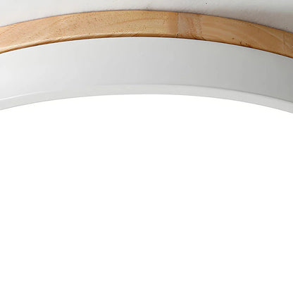 Lámpara de techo de madera minimalista Lumbra de montaje al ras