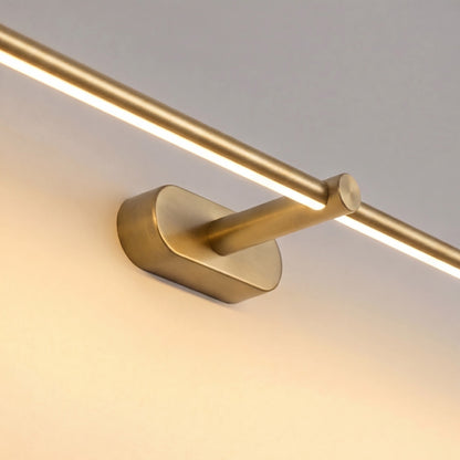 Aplique de pared ajustable con barra para tocador