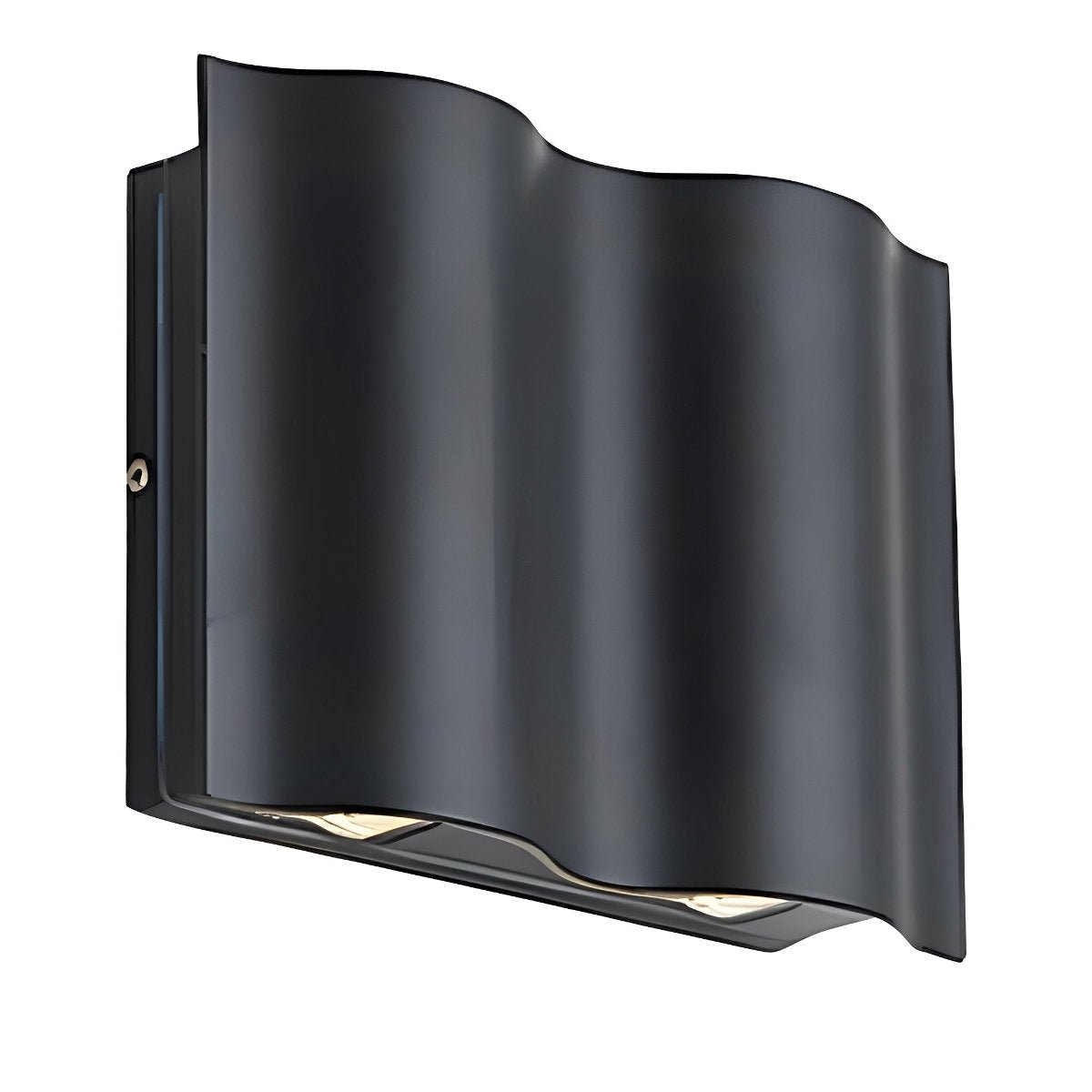 Lámpara de pared de aluminio Ondaria Wave Up Down