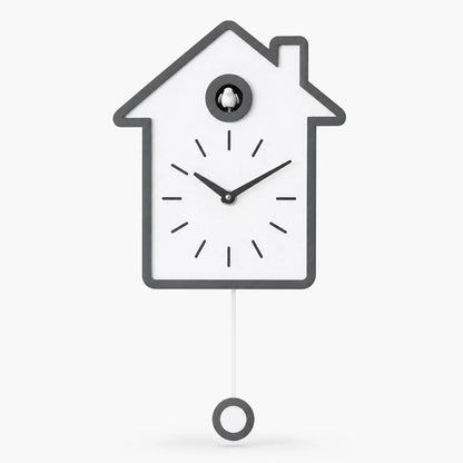 Reloj de cuco de péndulo de MDF escandinavo Elvaro