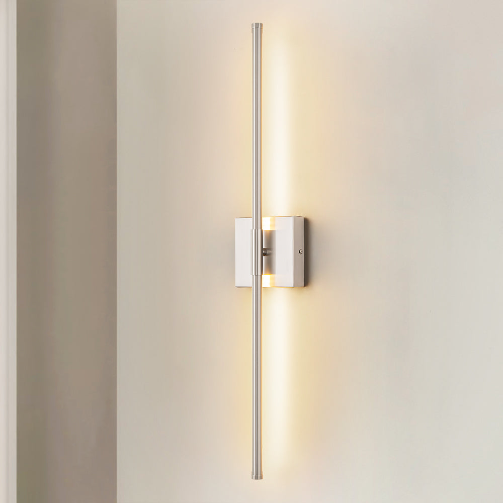 Lámpara LED de pared de tubo doble