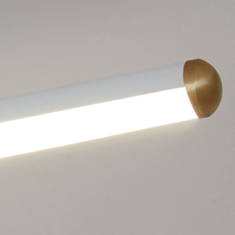 Lámpara de techo lineal minimalista de metal Filara