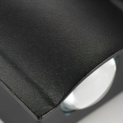 Lámpara de pared LED de exterior Wave