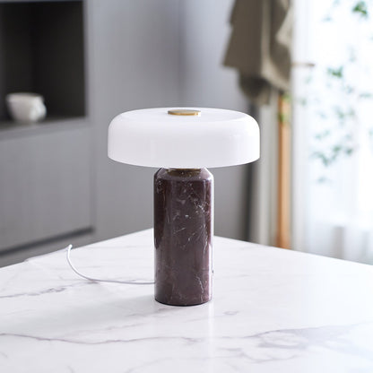 Lámpara de mesa de mármol art déco Vestara