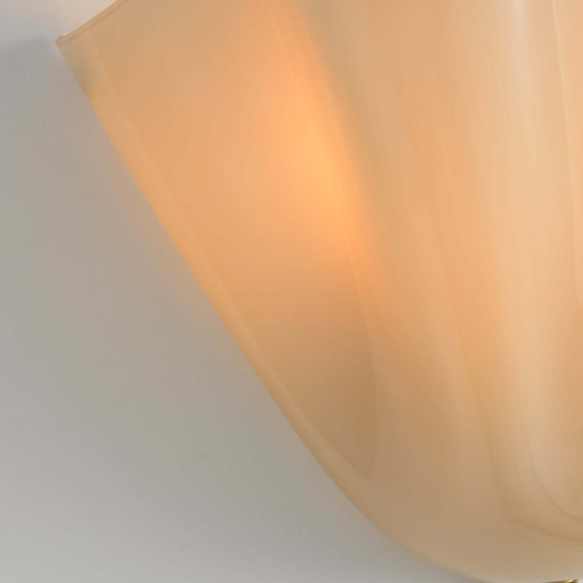 Aplique de pared de vidrio Draped
