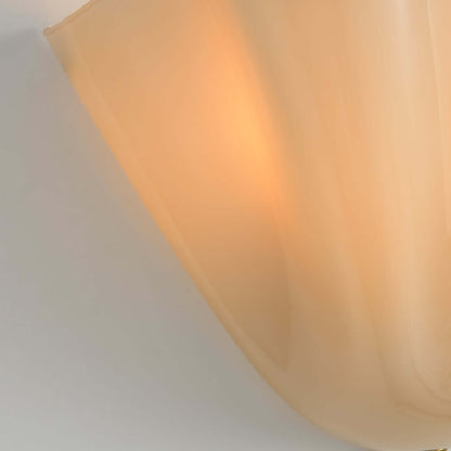 Aplique de pared de vidrio Draped