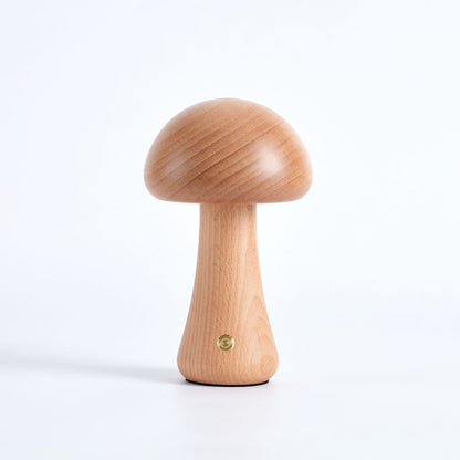 Lámpara de mesa de madera escandinava Fungara