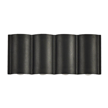 Lámpara de pared LED de exterior Wave