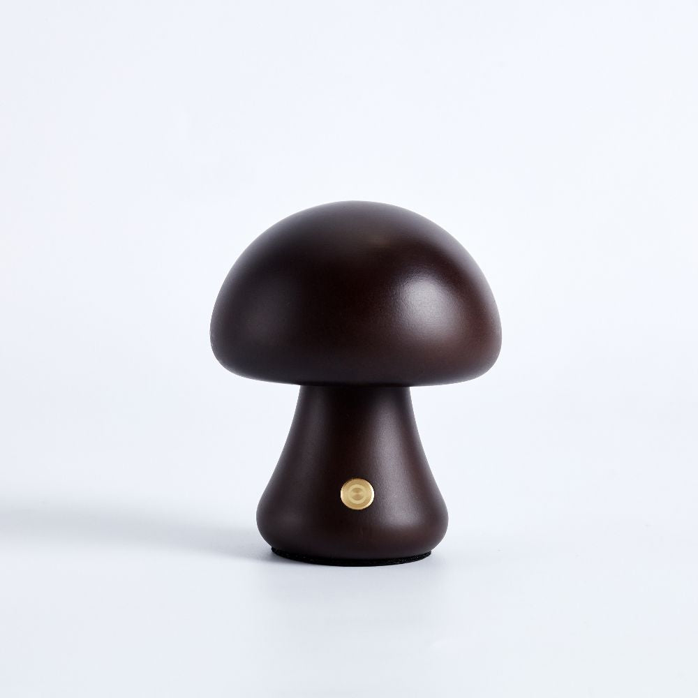 Lámpara de mesa de madera escandinava Fungara