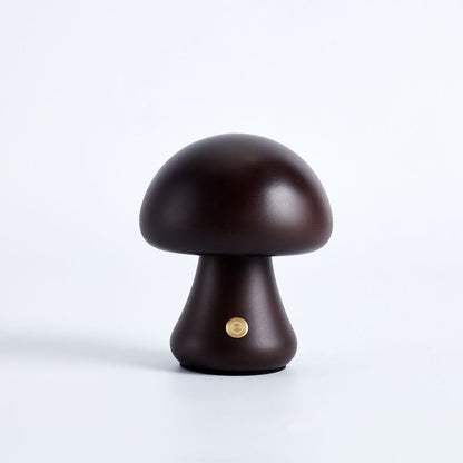 Lámpara de mesa de madera escandinava Fungara
