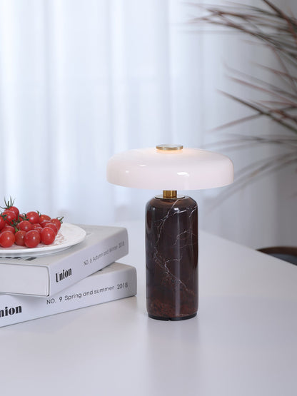 Lámpara de mesa de mármol art déco Vestara