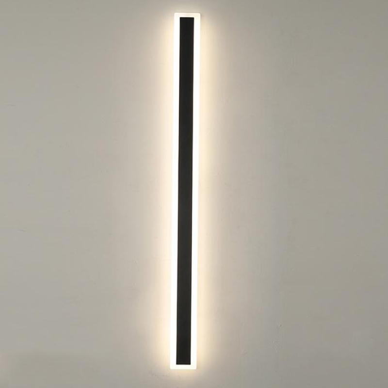 Lámpara de pared para exteriores Halvenn Minimalist Acrylic Pane