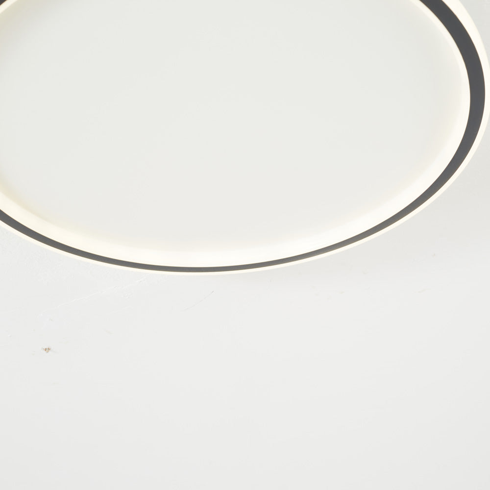 Plafón LED redondo de acrílico