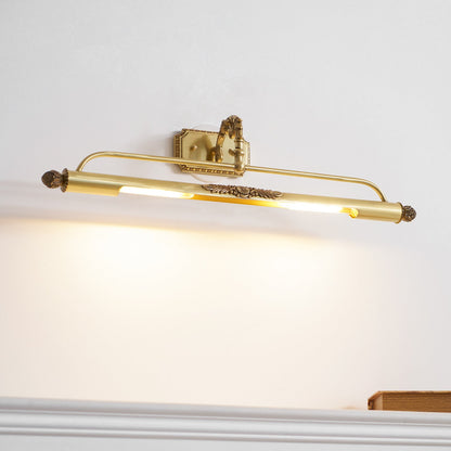 Aplique de pared de latón ornamentado para cuadros