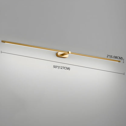 Aplique de pared minimalista de aluminio para cuadros Arvenna